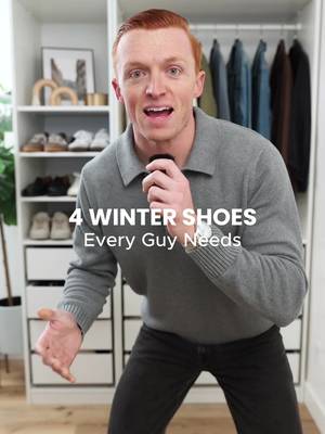 Making intentional shoe choices is important in the winter! They need to be functional, but that doesn’t mean they can’t be fashionable as well 👌 here are some of my favorites for this time of year! #mensstyle #mensfashion #menshoes #mensstyleguide 