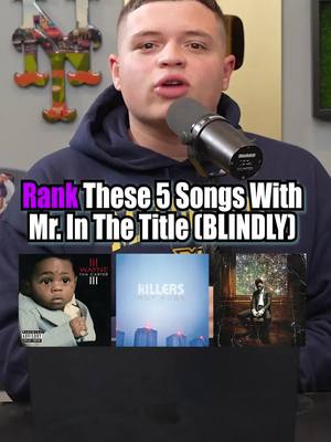 Blind Ranking Mr. Songs! #fyp #rap #rappers #music #mr
