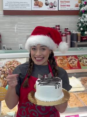 Follow the tracks & watch how we make our Layer on the Moose Tracks® Fudge Ice Cream Cake!🍦🍰🍫✨❄️ #fyp #Foodie #icecreamtok #cakedecorating 