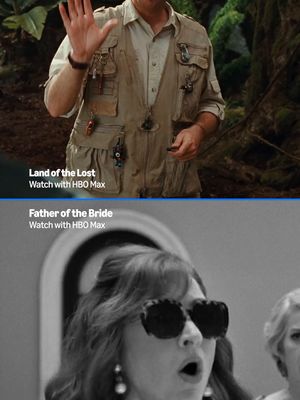 We don’t ask… we express. Watch LAND OF THE LOST and FATHER OF THE BRIDE on Prime Video with HBO Max. #WillFerrell #GloriaEstefan #LandOfTheLost #FatherOfTheBride #Latino