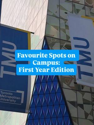 New to TMU, Ambika shares her top spots on campus that were the backdrop to her first semester!📚 #tmu #torontomet #universitystudent #tmustudent 