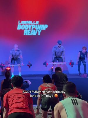 and they crushed it 💪 #lesmillslive #adidaslesmills #bodypumpheavy 