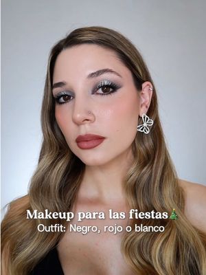 El único Makeup que necesitas para las fiestas, va con look negro, rojo y blanco. Lo hice todo con l nueva colección limitada de @L’Oréal Paris x Mugler. #lorealparisxmugler #makeup #lorealparis #maquillaje #reseña 