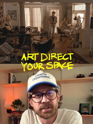 Art Direct Your Space like the movies! For me, this mindset pushes me to go for it a bit more. To be a little braver and bolder. Looks better on camera, but also feels more fun in-person. Just send it! But also, you don’t have to spend a ton! There are so many ways to DIY on a budget and get the same cinematic impact. Many trips to @The Home Depot are in the future! (So yes, let’s collab!) 👀 