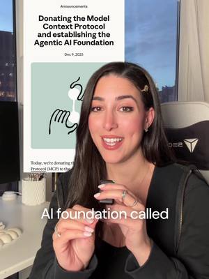 ✨Anthropic  just announced it’s donating MCP to the Linux Foundation, under a brand-new Agentic AI Foundation called AAIF, co-founded by Anthropic, OpenAI, and Block.  #aiengineer #technews #agenticai 