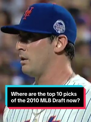 Where are the top 10 picks of the 2010 MLB Draft now? #minorleaguebaseball #MLB #mlbdraft #wherearetheynow #bryceharper