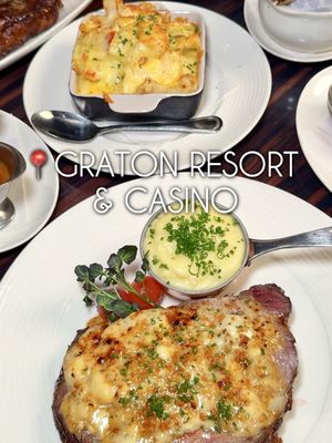 Consider this your sign to plan a staycation where you can eat, chill, AND hit the slots all in one place. #GratonCasinoPartner We spent the weekend at @Graton Resort & Casino, and this spot really does it all - great food, cozy rooms, drinks, live energy, and a gaming floor that stays hype. Their non-smoking gaming room was a surprise win for us, and even though we didn’t hit a jackpot, the excitement low-key kept us there longer than we planned. Add the Marketplace lunch, 630 Park Steakhouse feast, and the friendliest service… and it turned into one of our favorite Sonoma County getaways. If you’re looking for fun + food + a full resort vibe, this is the move. #GratonCasino #resort #staycation #sonoma  Must be 21 or older to gamble. Please gamble responsibly. If you or someone you know has a gambling problem, call 1-800-GAMBLER. 📍 Graton Resort & Casino - 288 Golf Course Dr W, Rohnert Park, CA 94928