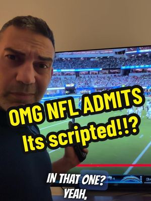 Did the NFL just admit that they are scripted!? Or were they just joking!?  #nflnews #nflfootball 