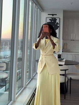 Soft tones always win 💛  Everything is linked in my bio under “Shop My Looks LTK”  Blazer @asos | skirt @Babyboo | fragrance @Burberry  #tiktokfashion #classystyle #fashiontiktok #outfitinspo #chicstyle  butter yellow outfit elegant outfit inspo neutral outfit ideas monochrome outfit fall outfit ideas winter outfit ideas aesthetic outfit 2025 blazer and skirt outfit soft neutral style minimal chic outfit ideas classy outfit inspo neutral tones fashion styling ideas  fashion girl style inspo TikTok fashion 
