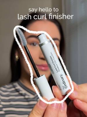 a product for the mascara haters! you’re welcome 🤝  #theordinary #lashcurlfinisher 