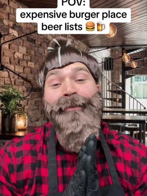 the IPA names are wild 🤣🤣 #skits #burger #beer #ipa #fyo