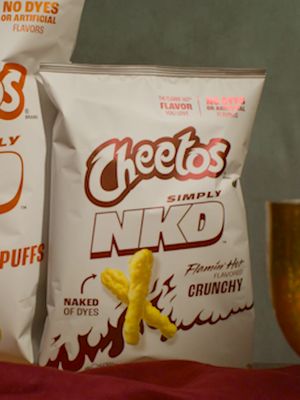 those flavors you love? now naked of dyes and artificial flavors. 