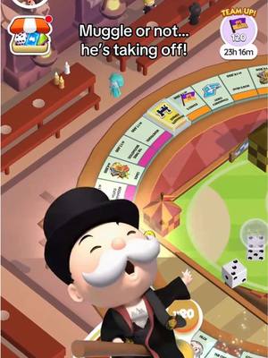 The wizarding world just rolled in… and Mr. Monopoly is taking the skies.