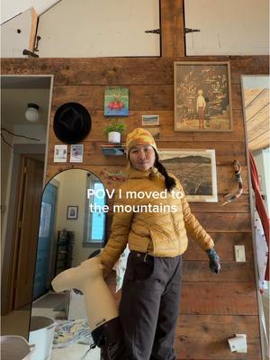 moved to the mountains and now I own insulated @carhartt overalls