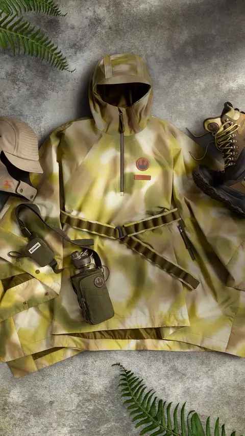 Our new special-edition Endor™ Collection is crafted with intricate details—from Rebel-inspired camo prints to Ewok™-inspired features—sure to thrill outdoor enthusiasts and @Star Wars fans alike. See the gear now at Columbia.com/StarWars.