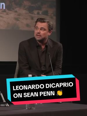 Leonardo DiCaprio talks about Sean Penn's performance in ONE BATTLE AFTER ANOTHER 👏 #leonardodicaprio #seanpenn #OneBattleAfterAnother #Film #Cinema 