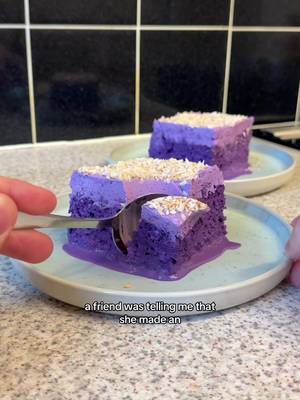 ube tres leches cake 🇵🇭