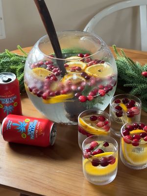 Holiday punch just got an upgrade 👊✨️