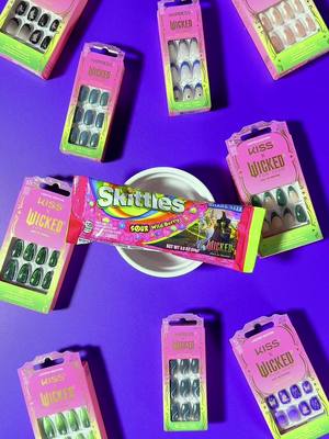 We’re obsessulated. Think of what Skittles, @KISS Nails and @imPRESS Nails could do… together. WICKED: For Good is in theaters now.