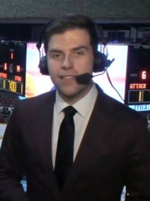 Mark McKelvie 🫶Appreciation Post while he's away on vacation. Best announcer in the O. #AlwaysAttack #Hockey #OwenSoundAttack
