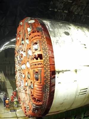 Construction projects don’t come much more impressive than the Mont Cenis Base Tunnel #architecture #construction #engineering #infrastructure 