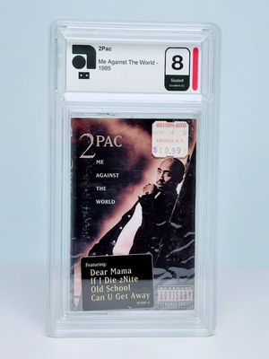 Artist: 2pac  Title : Me Against the World Year:  1995 Label : Atlantic / Out the gutta/ Interscope Records  Media : Sealed Cassette  . . . . #2pac #tupac #tupacshakur #gangstarap #rap