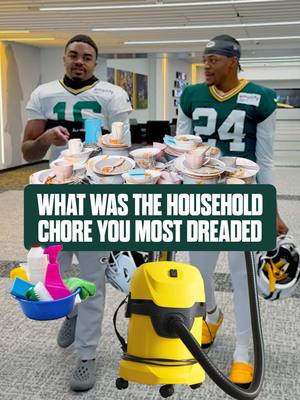 Death, taxes & dishes #packers #chores #dishes #childhood