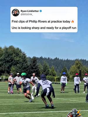 Phillip Rivers looking sharp in his 1st looks in a practice since 2020 #philliprivers #colts #nfl