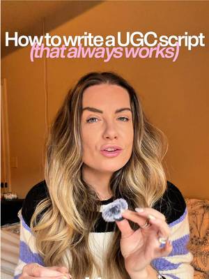 Episode 4 of mini series is a long one but I go over how to write a UGC script that works everytime. Lots in info in this episode & be sure to come back for the next episode where we will go over what your portfolio needs to have ✨  #ugc #ugccreator #ugctips #contentcreatortips #ugccontentcreator 