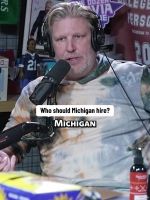 Who I’m calling for the Michigan football job. #michiganfootball #goblue〽️ #CollegeFootball #ohiostatefootball 
