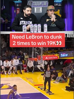 LeBron James in big '25? 🫩 Predict on sh*t you won't find anywhere else only on Stadium Live📲 #NBA #basketball #lebron #lebronjames #lakers 