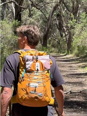 @Ericbotha putting the Trailhead Pack through its paces out in the Aussie bush 🌿 What other Trailhead accessories would you add to your pack? 👀 #kathmandu #outthere #trailhead #Hiking #hikinggear