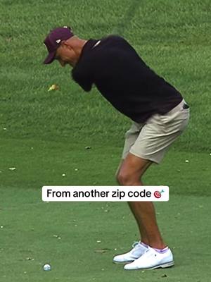 @Adrian Meronk sticking it close from another zipcode 🎯 #AdrianMeronk | #CleeksGolfClub | #LIVGolf