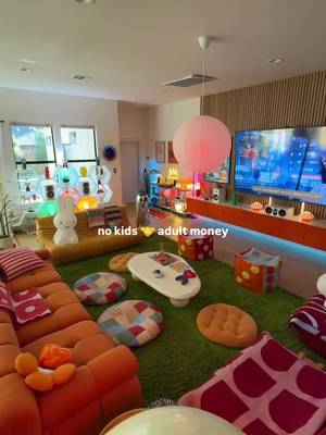 POV: you voice yourself instead of kids #dopaminedecor #lamps #maximalism #colorfulhome 