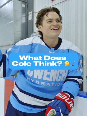 We're here for some Cole Caufield HOT TAKES 🔥🏒 #ColeCaufield #HockeyHotTakes #ThisorThat #HockeyDebate #HockeyLife