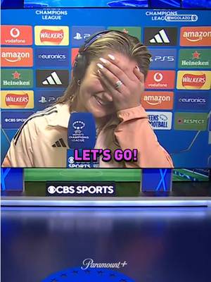 Better luck next time, Kelley & Micah 😂🤷‍♀️ #UWCL #UCL #championsleague #thierryhenry #arsenal 