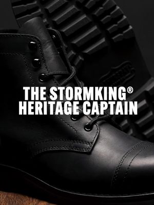 New Rose Anvil x Thursday Collab!!! 🎉🎉 We really appreciated all the positive feedback on the first collaboration with @rose_anvil and heard the top request loud and clear: Black Leather + StormKing! Well, Christmas is coming early… 🎅 Introducing the StormKing® Edition Heritage Captain in Black Oil Tanned leather! Now available in limited quantities. #ThursdayBoots #Heritage