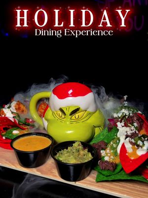 Of course the Grinch would have a restaurant in Houston 😉  #happyholidays #htx #houston #christmas #thingstodoinhouston 