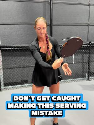 If your serve feels inconsistent, weak, or just kinda meh…chances are your wrist is doing WAY too much 😅 ✨ The power in a great serve comes from a locked wrist, not a floppy one. When your wrist is solid, your paddle face stays stable, your contact is cleaner, and your serve becomes way more predictable (in the good way). Think of it like this: 🔒 Locked wrist = Power + Control 🐟 Floppy wrist = Weak + Wobbly + uncontrolled (and nobody wants a wobbly serve) Try this cue next time you serve: 👉 Pretend you’re shaking someone’s hand and freeze your wrist in that position as you swing. You’ll feel the difference immediately. Have you been guilty of the floppy wrist? 👀 Be honest in the comments! #pickleball #pickleballtips #pickleballcoach #pickleballserve #pickleballtraining  