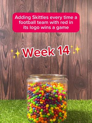Skittles is an official sponsor of the @NFL, which means we can play a fun game! 🏈 let’s see how many Skittles we end up with 👀