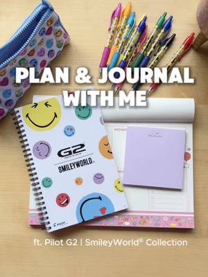How do you write happier? For me, writing happier means adding color to my weekly journal and planner resets! 🎨✨  #ad I color-code, doodle, jot gratitude, and foster a positive mindset with affirmations and uplifting notes. The smooth & vibrant Pilot G2 Ink pens make every page more joyful and creative 💛 @Pilot Pen  #PowerToThePen #PilotPenUSA #WriteHappier #SmileyWorld 