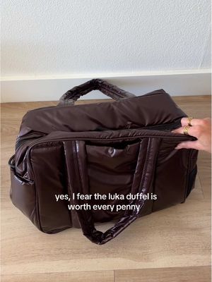 If you only like to travel with a carry on this bag is the perfect addition!! 🧳 @CALPAK Travel #carryonbag #carryononly #lukaduffel #personalbag 
