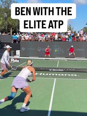 Ben Johns with an absolutely ridiculous angle on the ATP 😤