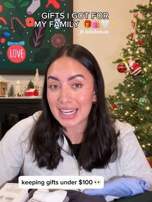 It's a @lululemon Christmas!!! Here's what I got for my family (on a budget!!) this year!❤️✨ #lululemoncreator #ad #giftguide