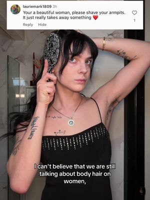 body hair is hot and normal ok 