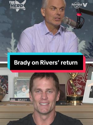 Tom Brady gives his take on Philip Rivers coming back for the Colts #NFL #sports #football 