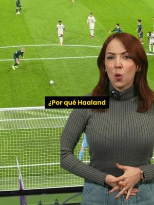 Esto no se vio de Haaland en el Bernabéu