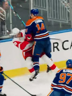 Crunch 💥 #LetsGoOilers #NHL #HockeyTok