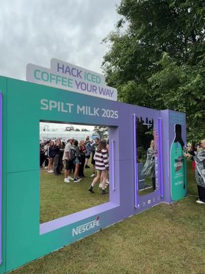 Come find us at Spilt Milk Canberra tomorrow for a free iced coffee! 🧊☕️ #NESCAFEcoldhacks #SpiltMilk #spiltmilk2025 #nescafeespressoconcentrate #pouritmixithackit 