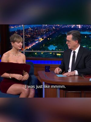 What's your top 5 #TaylorSwift songs? 👀👇 #TheLateShow #Colbert